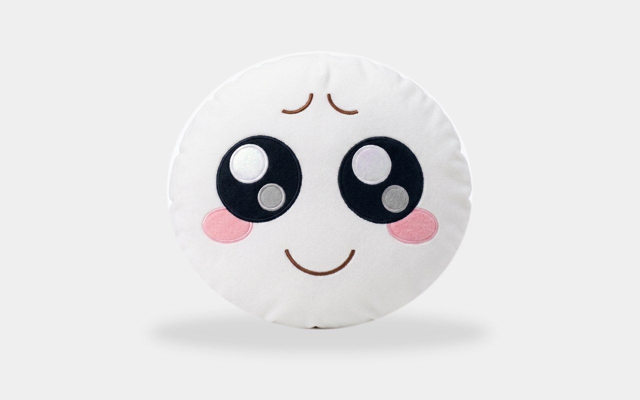 Takara shaped character face pillow and plush cushion