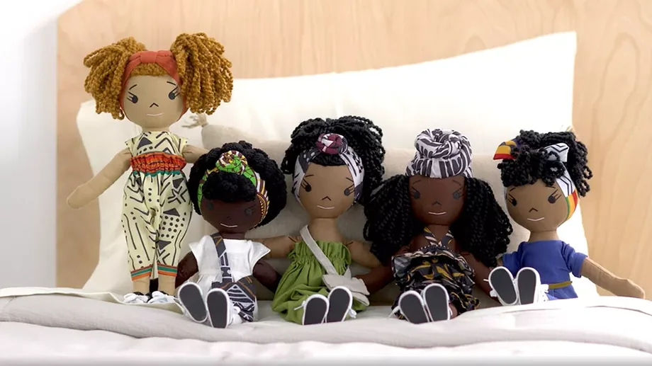 Harper Iman plush doll product line manufactured by Takara for ThreeSixty Group
