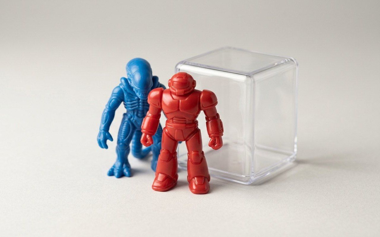 Takara precision injection-molded ABS and PVC collectible toy figures