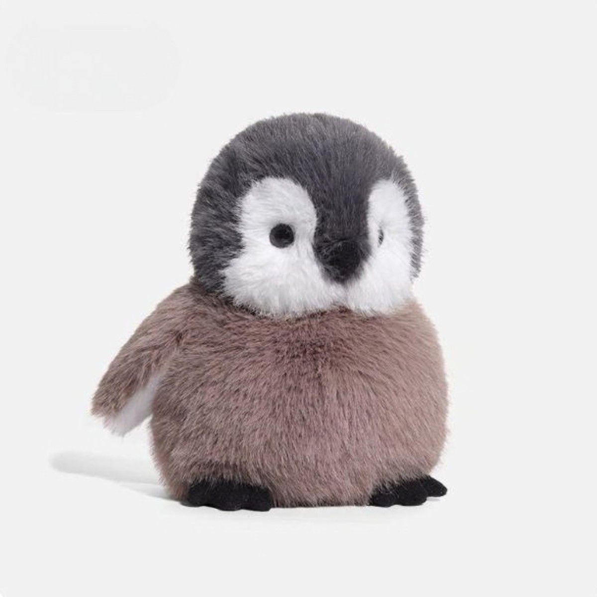 Takara custom plush penguin toy with Crystal Velboa fabric and locked safety eyes